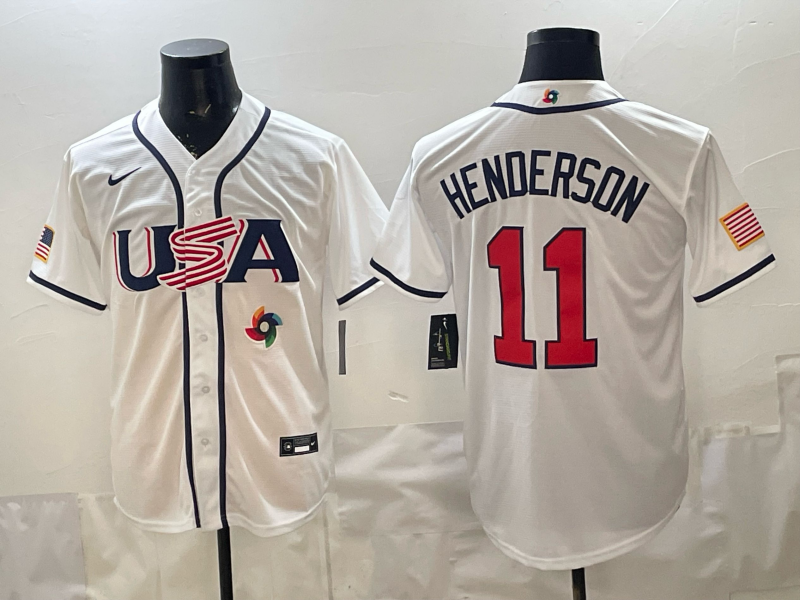 Men 2026 World cup white MLB Nike jersey 0082